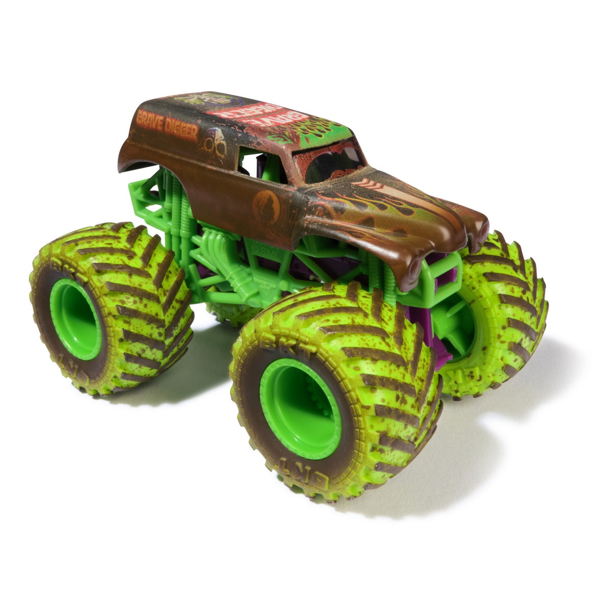 Monster Jam Veh 1:64 Cambia Color - Grave Digger